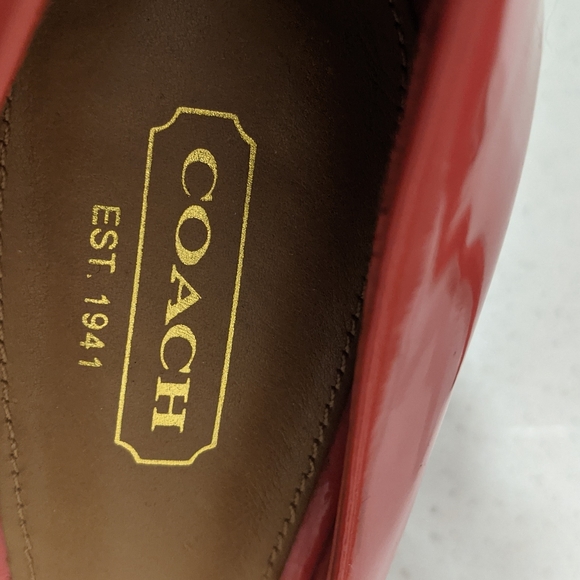 Coach Nalla pumps hot pink size 7 - Picture 3 of 6